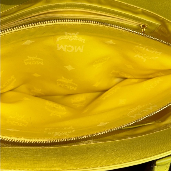 MCM Yellow Tote Bag - Picture 15 of 17